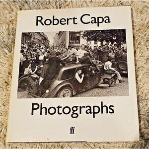 Photographs Robert Capa (1985, Hard Cover) Book, 262 Photos 1st Edition 5 Wars